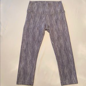 Lululemon Leggings Multi Colored Design